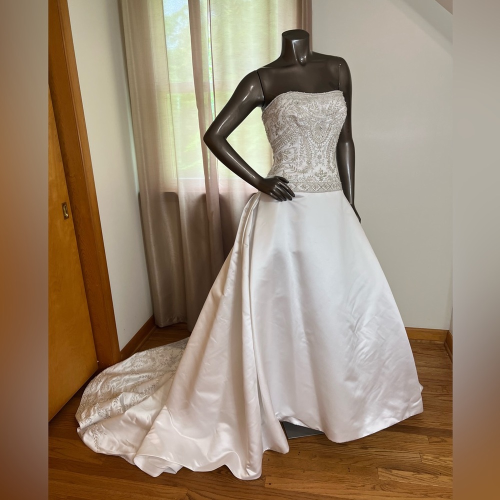 Casablanca Bridal Style 1859 strapless wedding gown